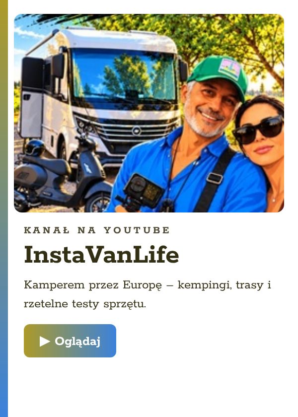 InstaVanLife – kanał o podróżach kamperem na YouTube